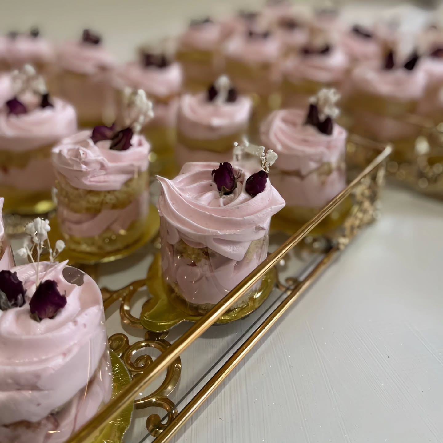 Classic White Wedding Cake - Front View